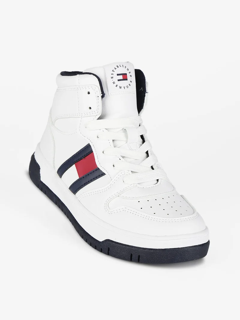 Sneakers alte da bambino - bianco