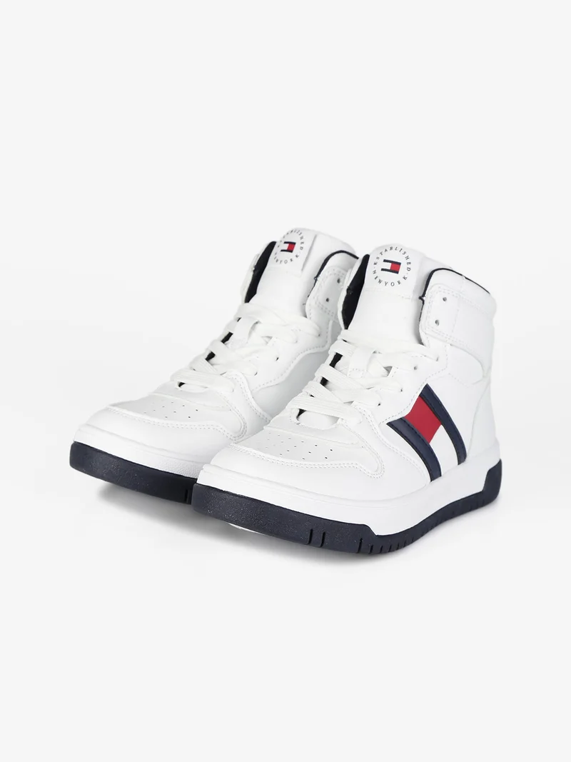 Sneakers alte da bambino - bianco
