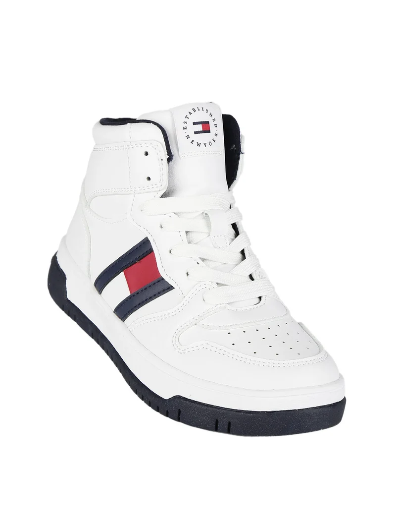 Sneakers alte da bambino - bianco