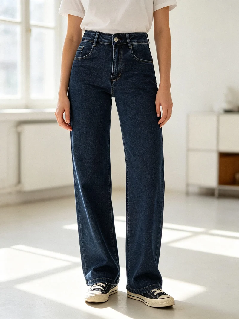 Jeans donna wide leg - jeans