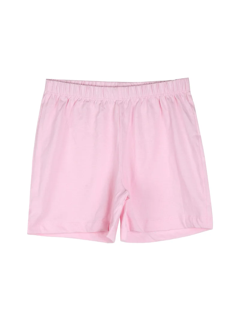 Minnie pigiama corto da bambina in cotone - rosa