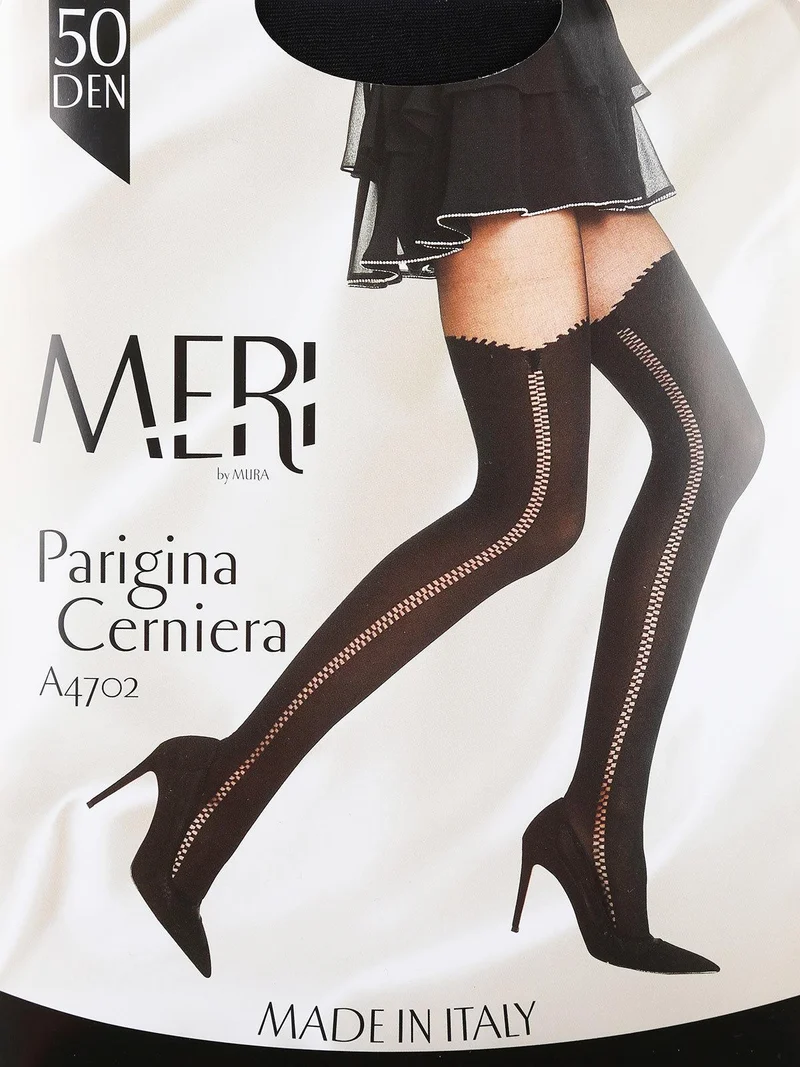 Collant parigine 50 denari - nero