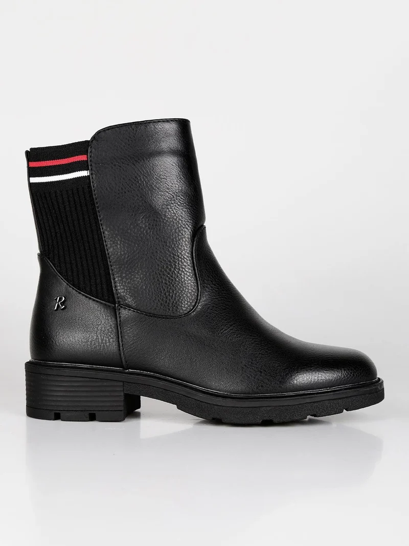 Stivaletti donna in ecopelle - nero