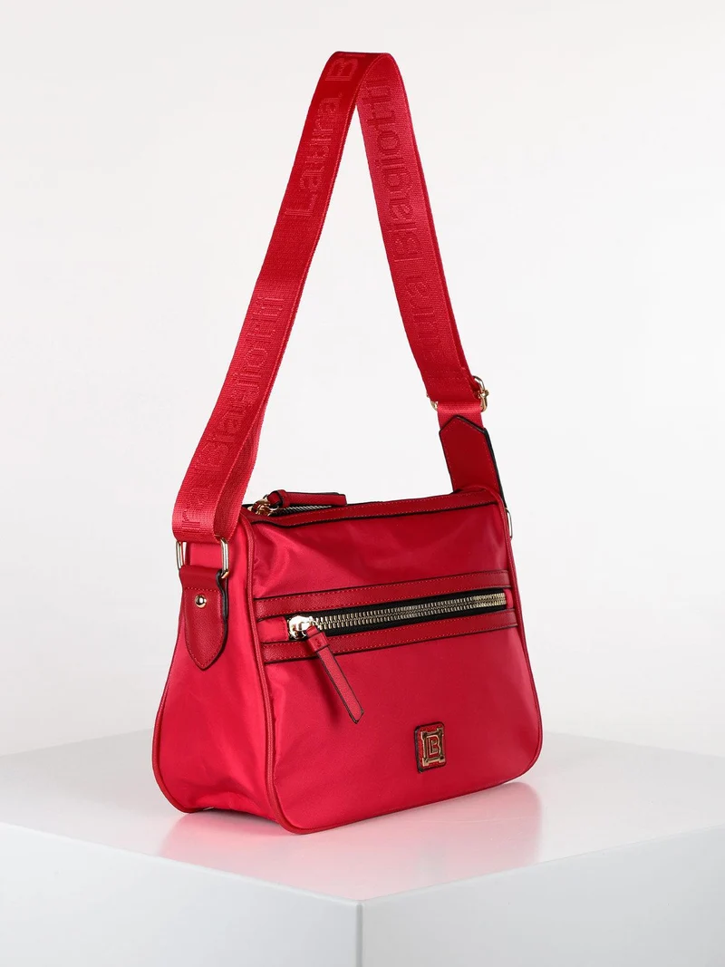 Palm Borsa a tracolla in tessuto - rosso