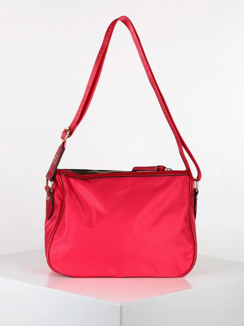 Palm Borsa a tracolla in tessuto - rosso