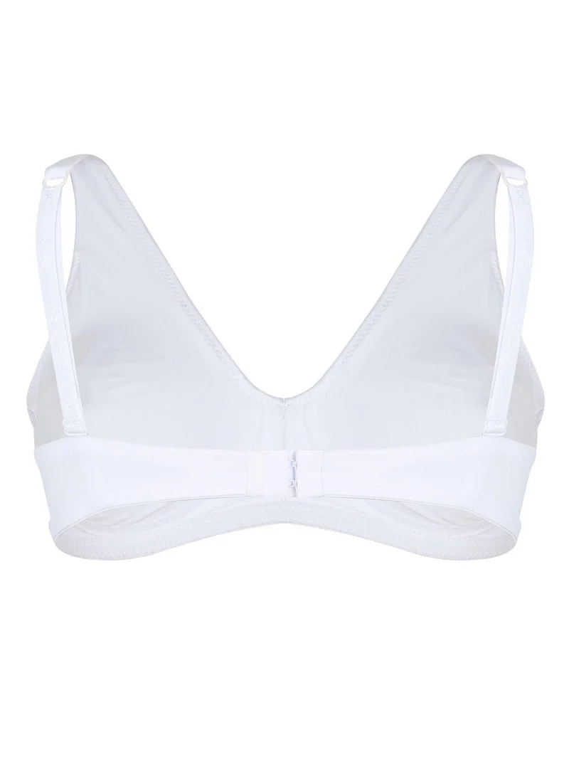 Reggiseno scollatura a V COPPA B S2267 - bianco