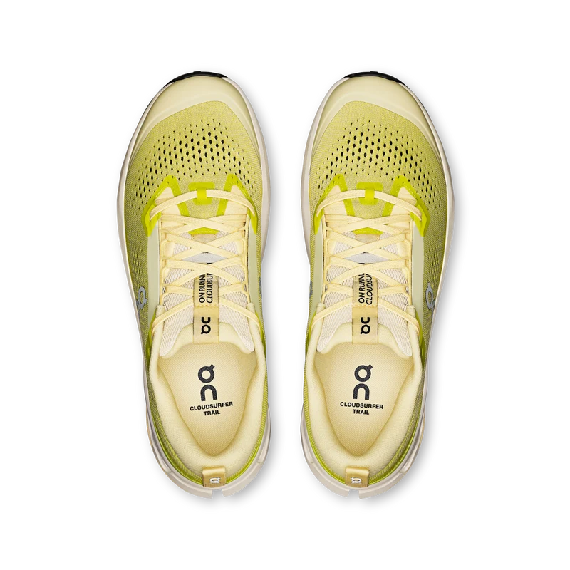 ON Cloudsurfer Trail 2 Laufschuhe Herren Ivory Lime