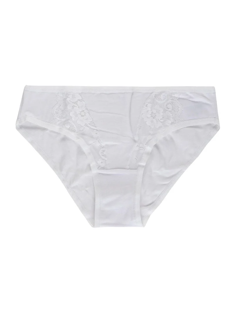 Slip donna in cotone - bianco