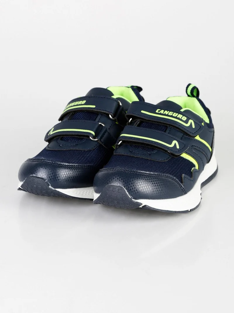 Scarpe sportive ragazzo con strappi - blu scuro