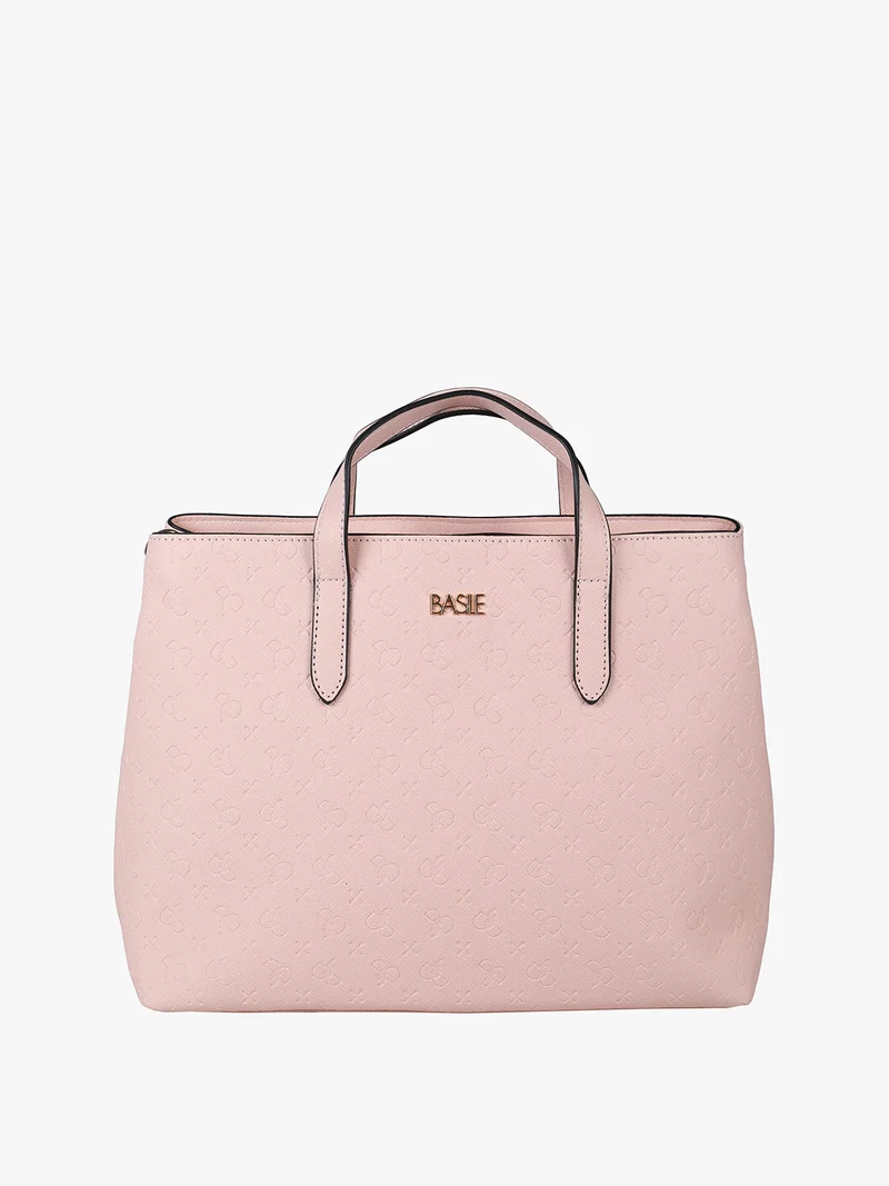 Borsa rigida da donna con stampe - rosa