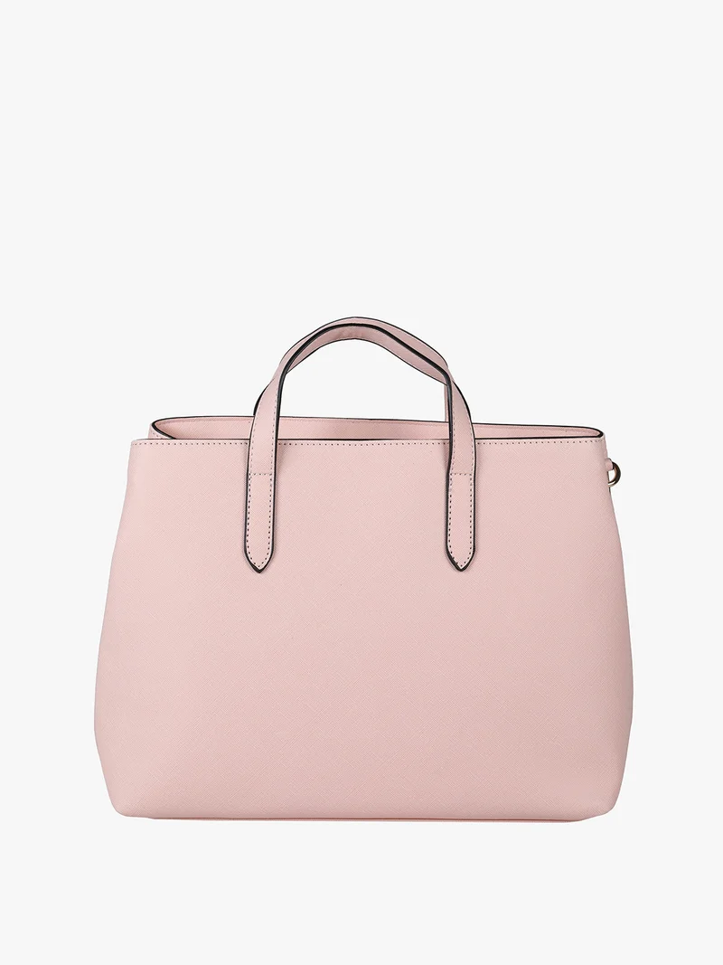 Borsa rigida da donna con stampe - rosa