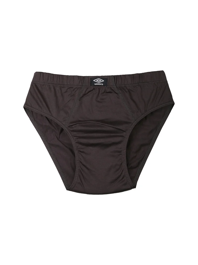 Slip uomo in filo di scozia - grigio scuro