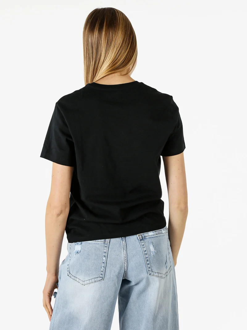 CHUCK TAYLOR T-shirt donna in cotone con logo - bianco