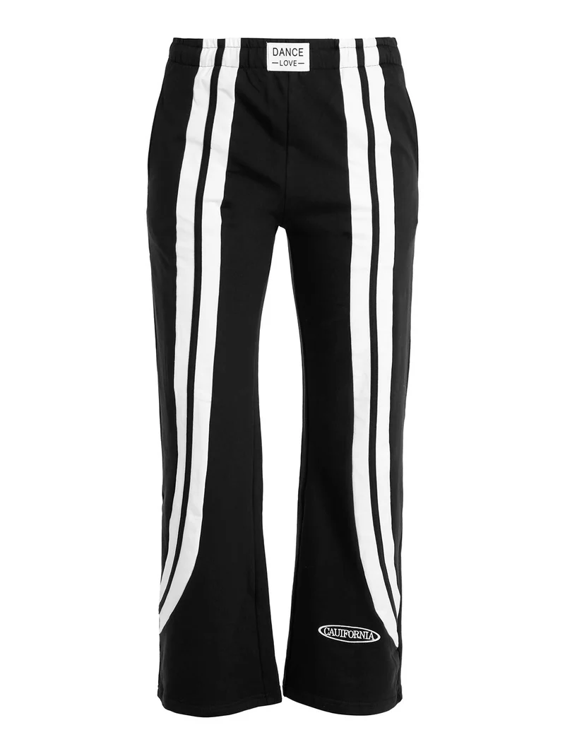 Pantaloni sportivi in felpa da donna - nero