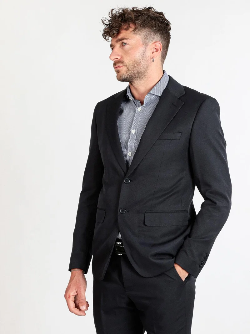 Completo elegante da uomo - blu scuro