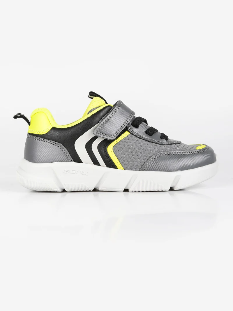J ARIL B.A Sneakers da bambino con strappo - grigio