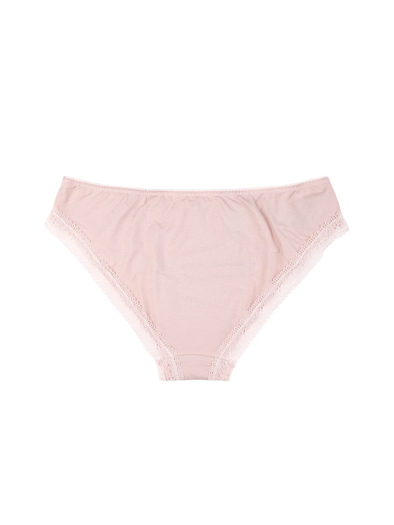 DARLING Slip donna con pizzo - cipria