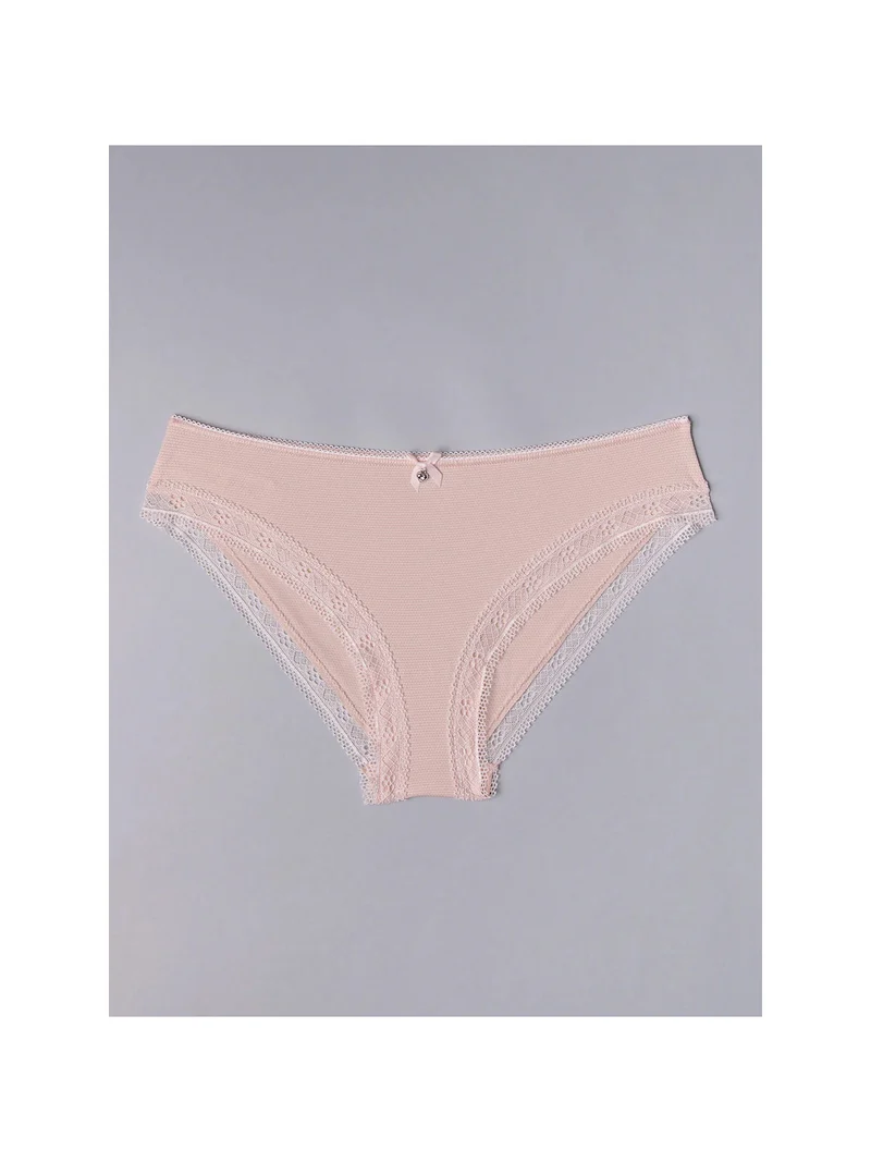 DARLING Slip donna con pizzo - cipria