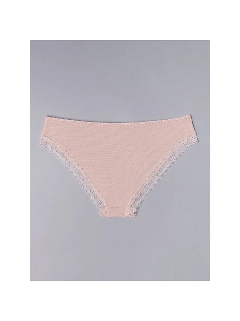 DARLING Slip donna con pizzo - cipria