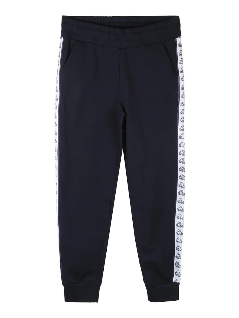 Completo tuta 2 pezzi da ragazzo con cappuccio e zip - blu scuro