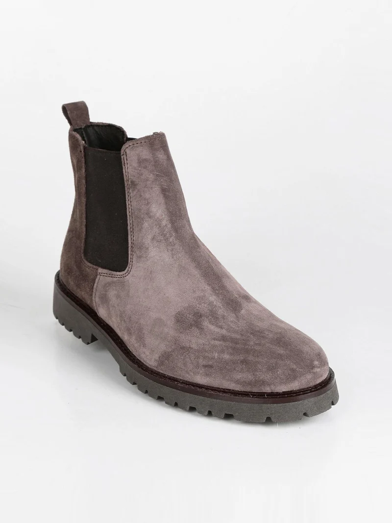 Stivaletti chelsea scamosciati - taupe