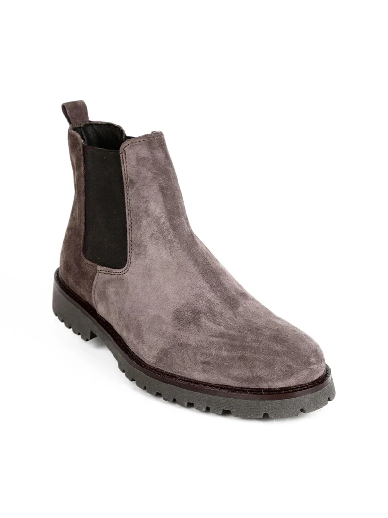Stivaletti chelsea scamosciati - taupe