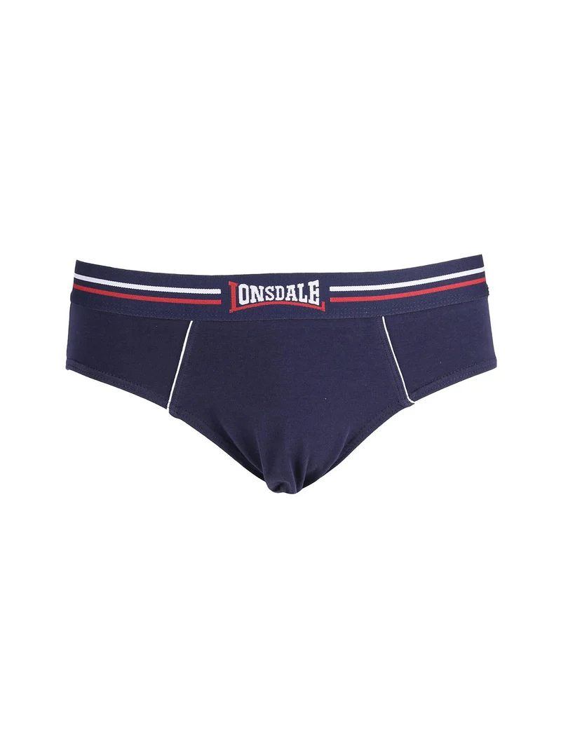 Slip da uomo tinta unita - blu scuro