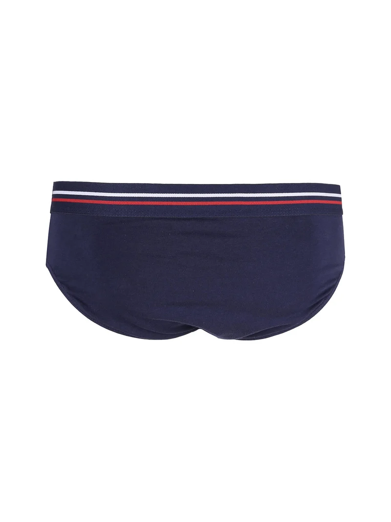 Slip da uomo tinta unita - blu scuro