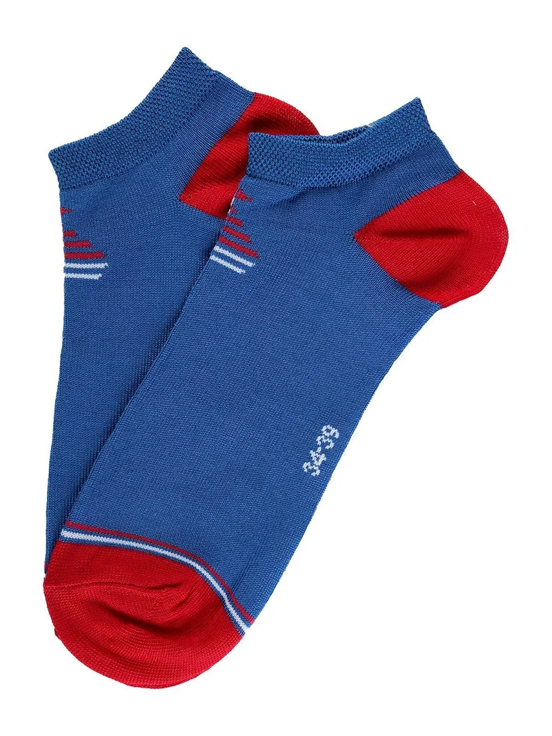 salvapiede in cotone da bimbo - blu