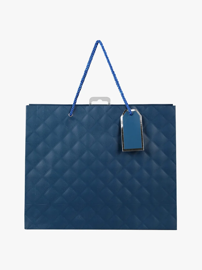 Sacchetto regalo blu