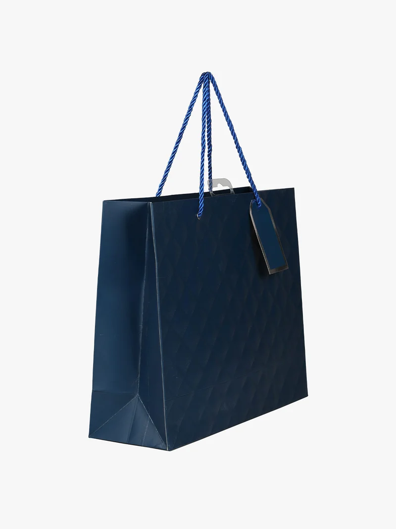 Sacchetto regalo blu