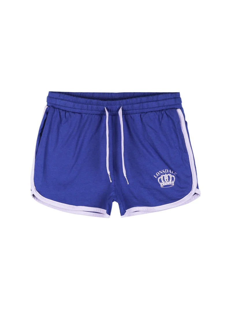 Shorts da ragazza in cotone - blu