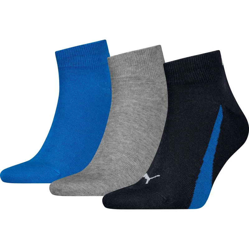 PUMA Unisex Lifestyle Quarter 3P Sportsocken