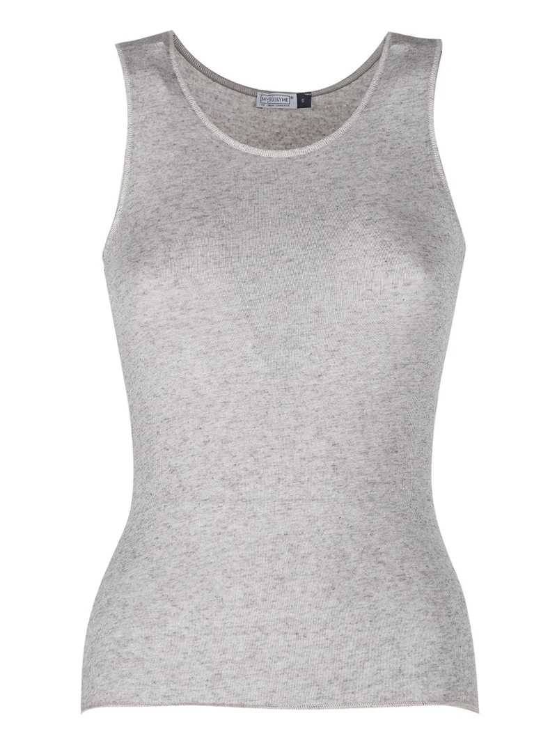 Canotta donna in cashmere - taupe