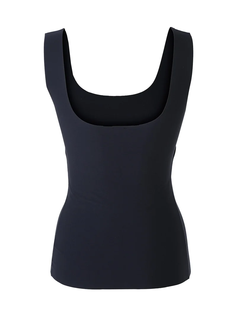 SKIN2SKIN TOPBRA Top con reggiseno in microfibra - nero
