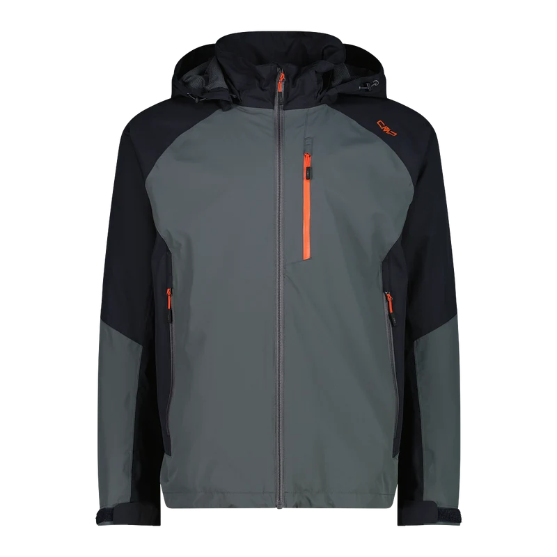CMP MAN JACKET ZIP HOOD Herren Funktionsjacke SAGE