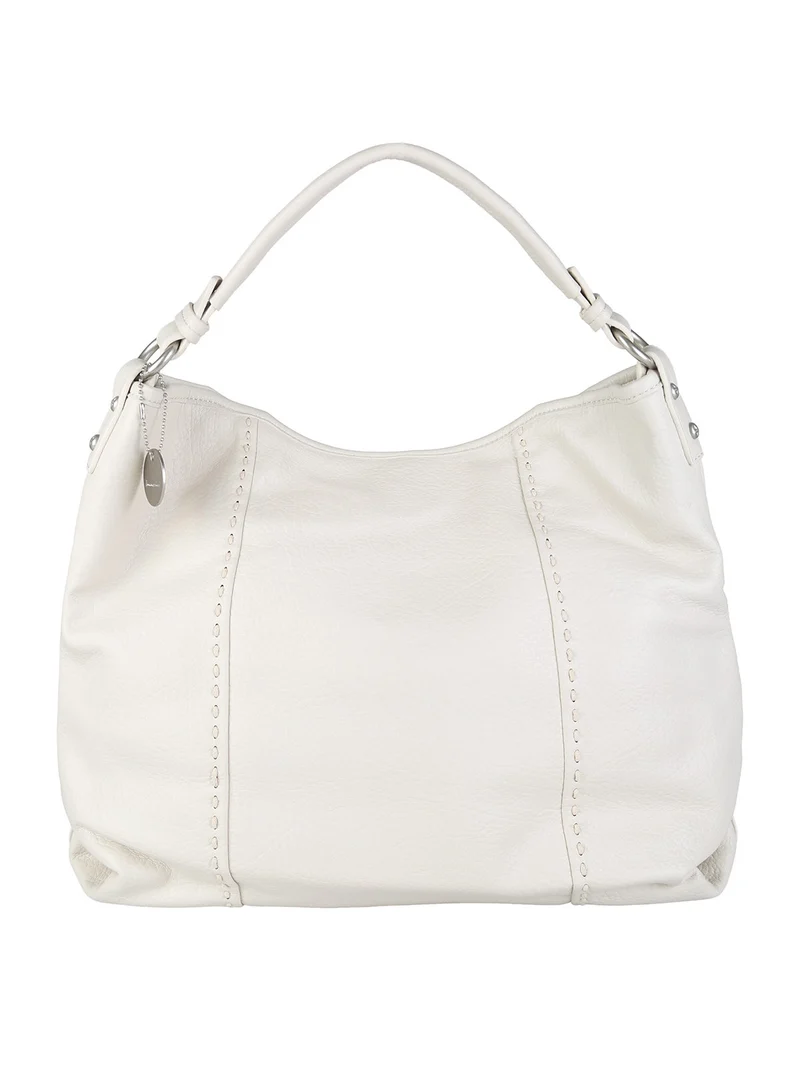 Borsa donna hobo in ecopelle - beige
