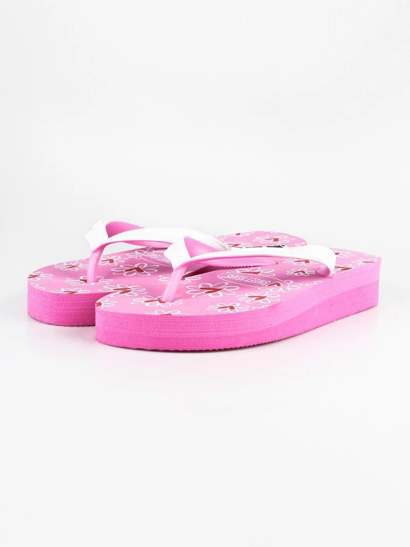 Infradito mare da bambina - fucsia
