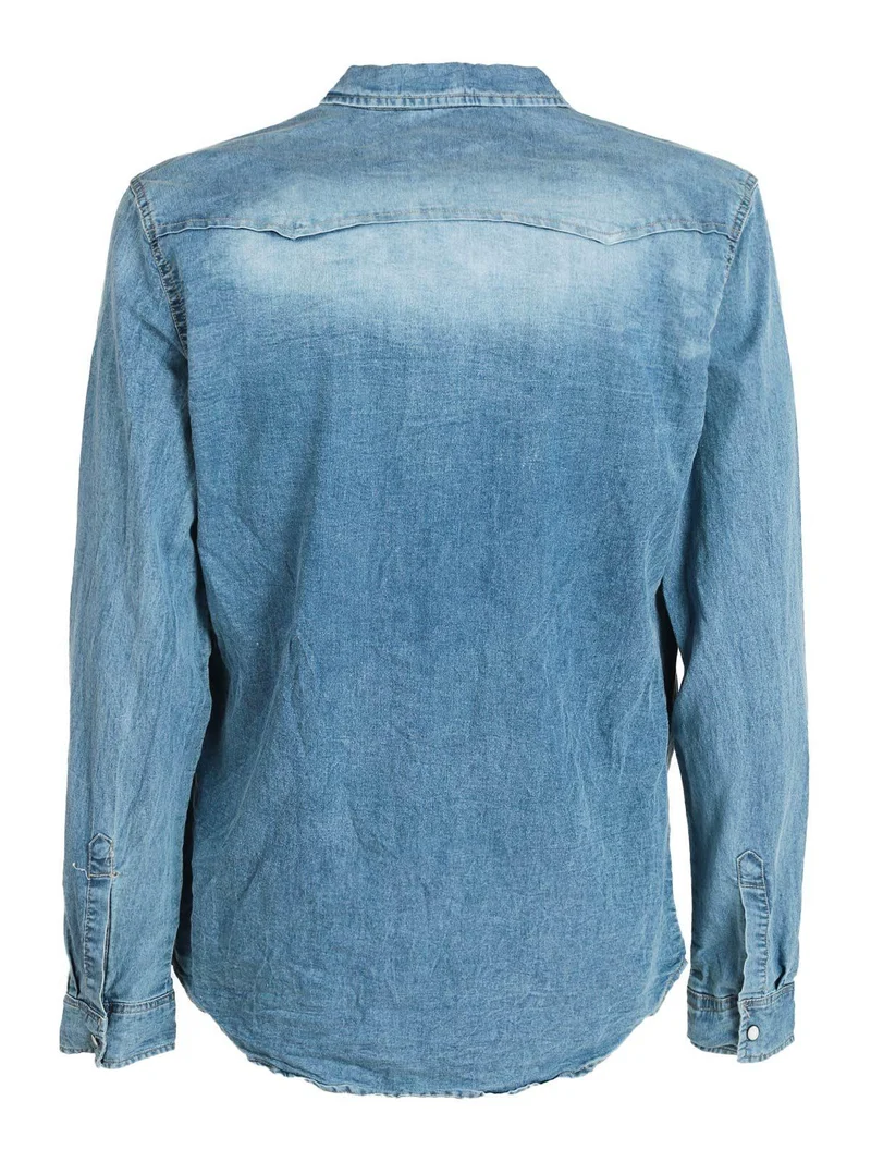 Camicia in jeans da uomo - jeans