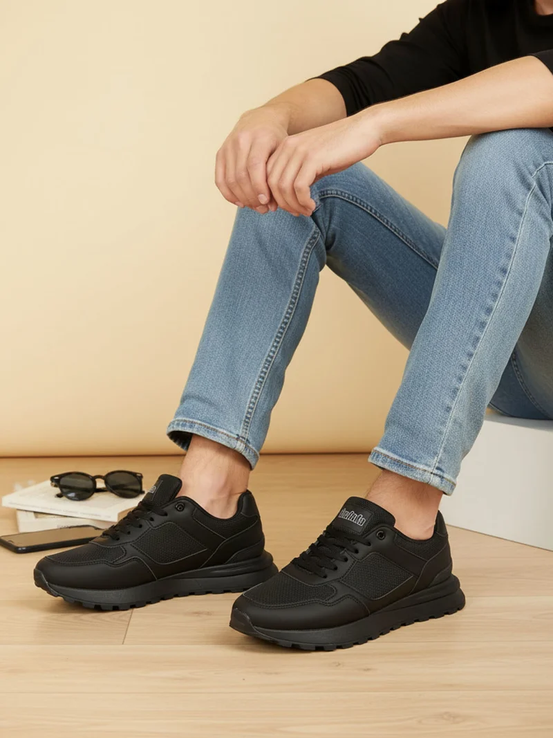 Sneakers da uomo - nero