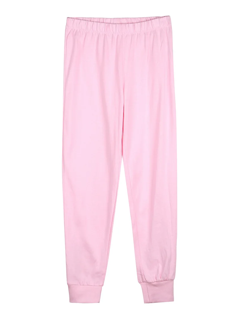 Minnie pigiama lungo da bambina in cotone - rosa