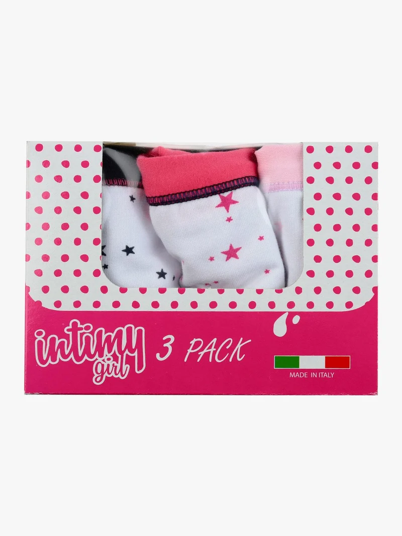 Slip bimba stelle Confezione 3 pezzi - assortito