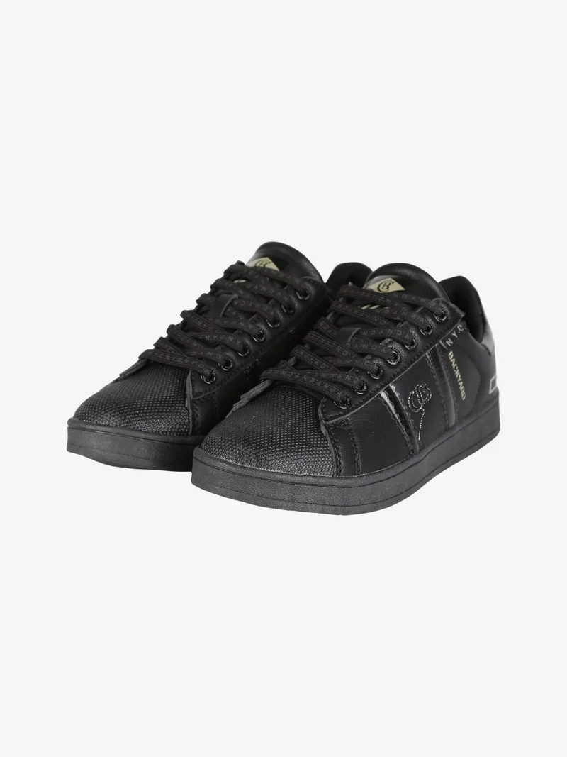 Sneakers basse donna - nero