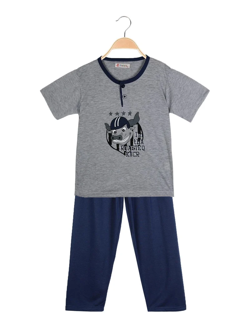 Pigiama bimbo 2 pezzi - blu scuro