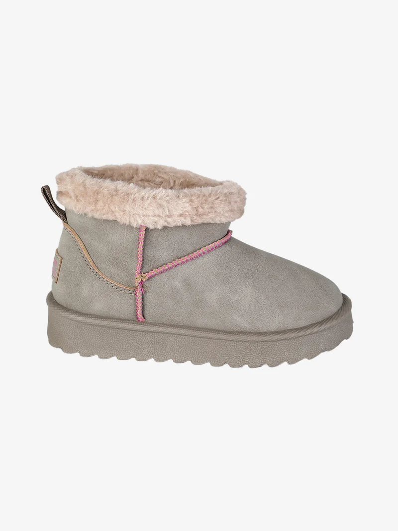 Stivaletti da bambina pelosi - grigio