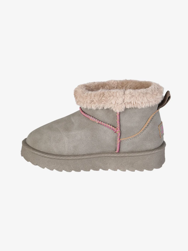 Stivaletti da bambina pelosi - grigio