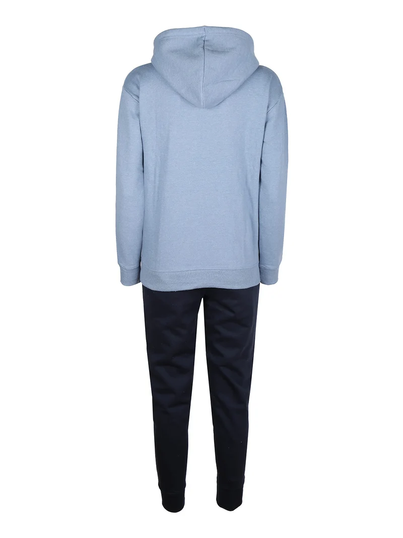 Tuta da donna con cappuccio - blu