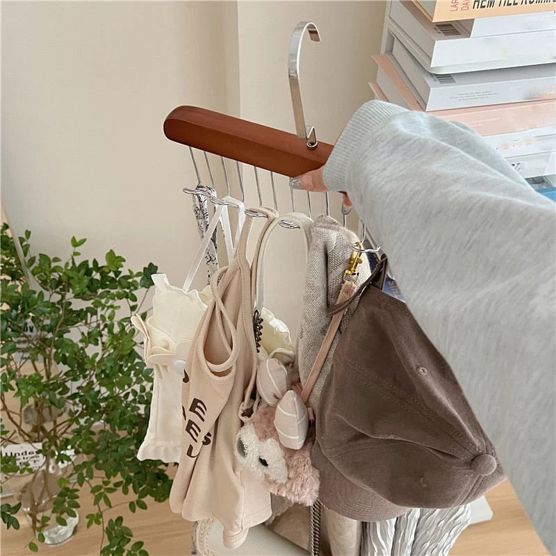 Mehrhaken-Garderobe mit Anti-Rutsch-Funktion