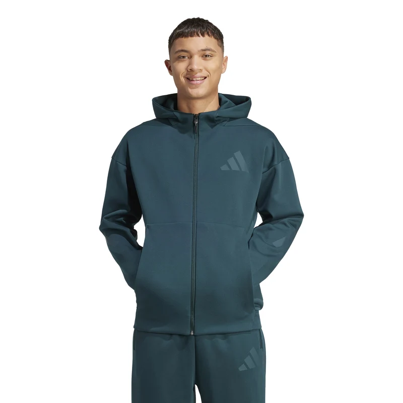ADIDAS M Z.N.E. FZ Hoodie mit Kapuze und Reißverschluss