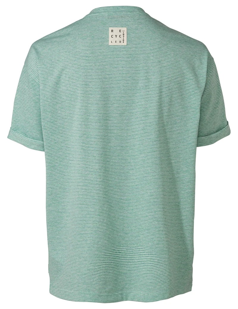 VAUDE Women's Mineo Gestreiftes T-Shirt Nachhaltig